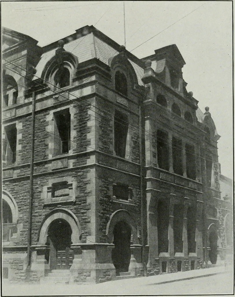 An illustration from ... Report on the building and ornamental stones of Canada, vol. I-V, 1912, leaf 132