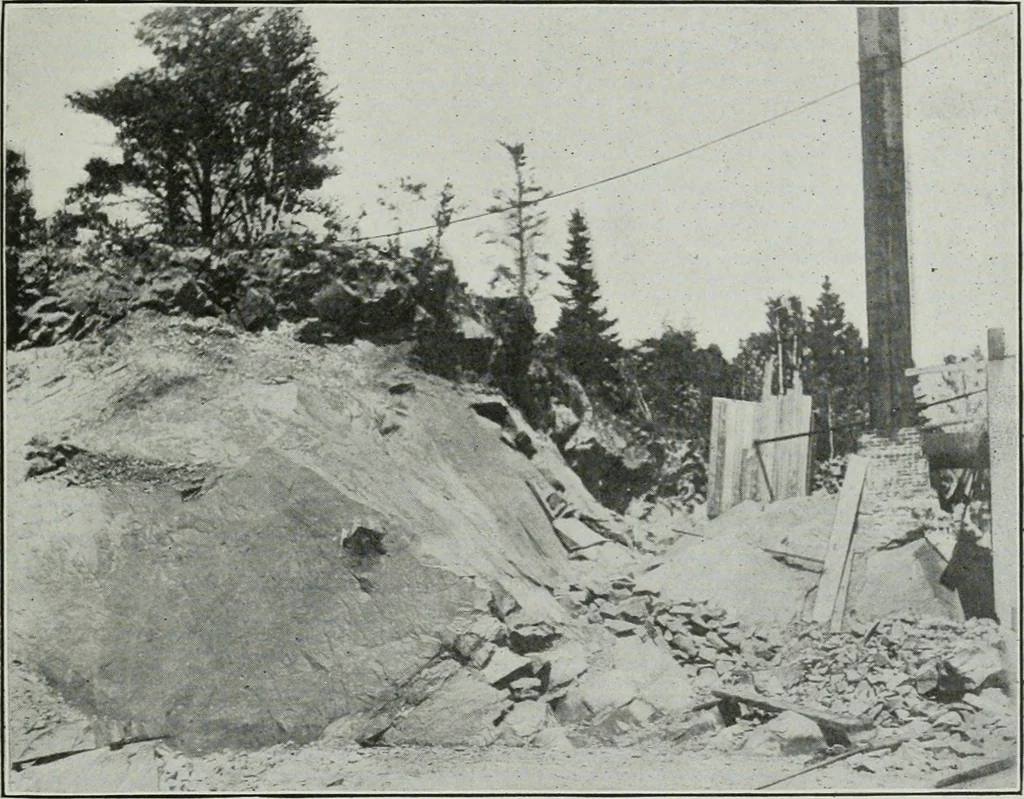 An illustration from ... Report on the building and ornamental stones of Canada, vol. I-V, 1912, leaf 134