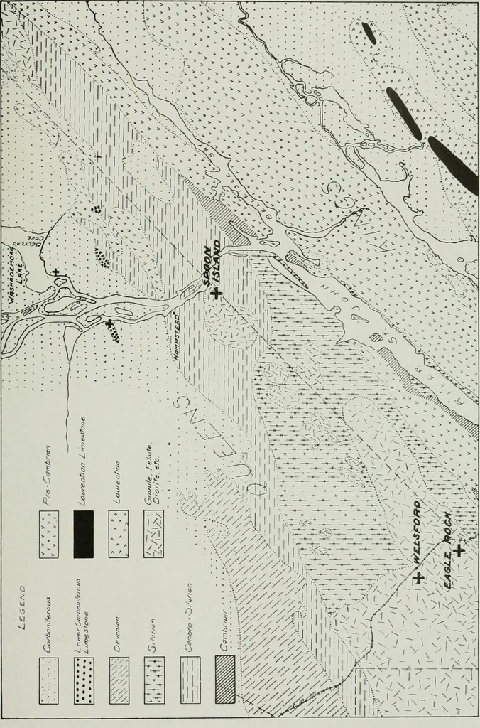 An illustration from ... Report on the building and ornamental stones of Canada, vol. I-V, 1912, leaf 188