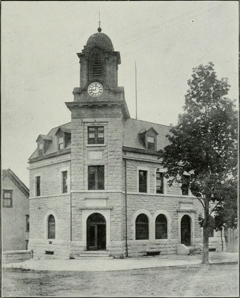 An illustration from ... Report on the building and ornamental stones of Canada, vol. I-V, 1912, leaf 216