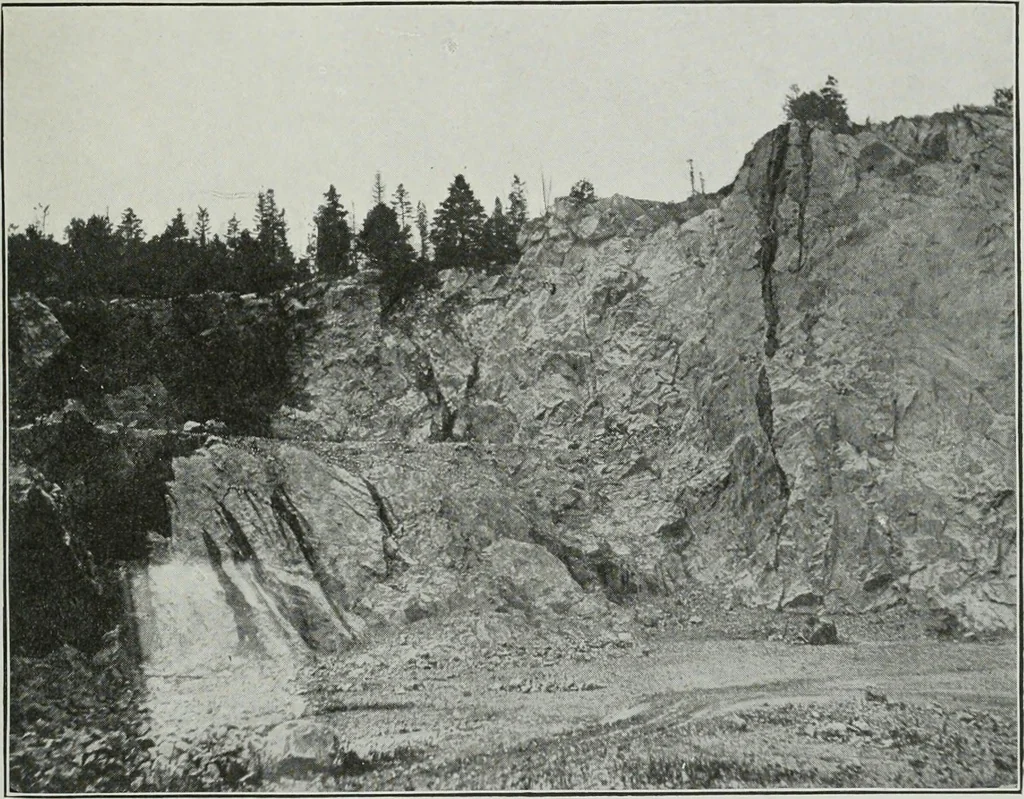 An illustration from ... Report on the building and ornamental stones of Canada, vol. I-V, 1912, leaf 256