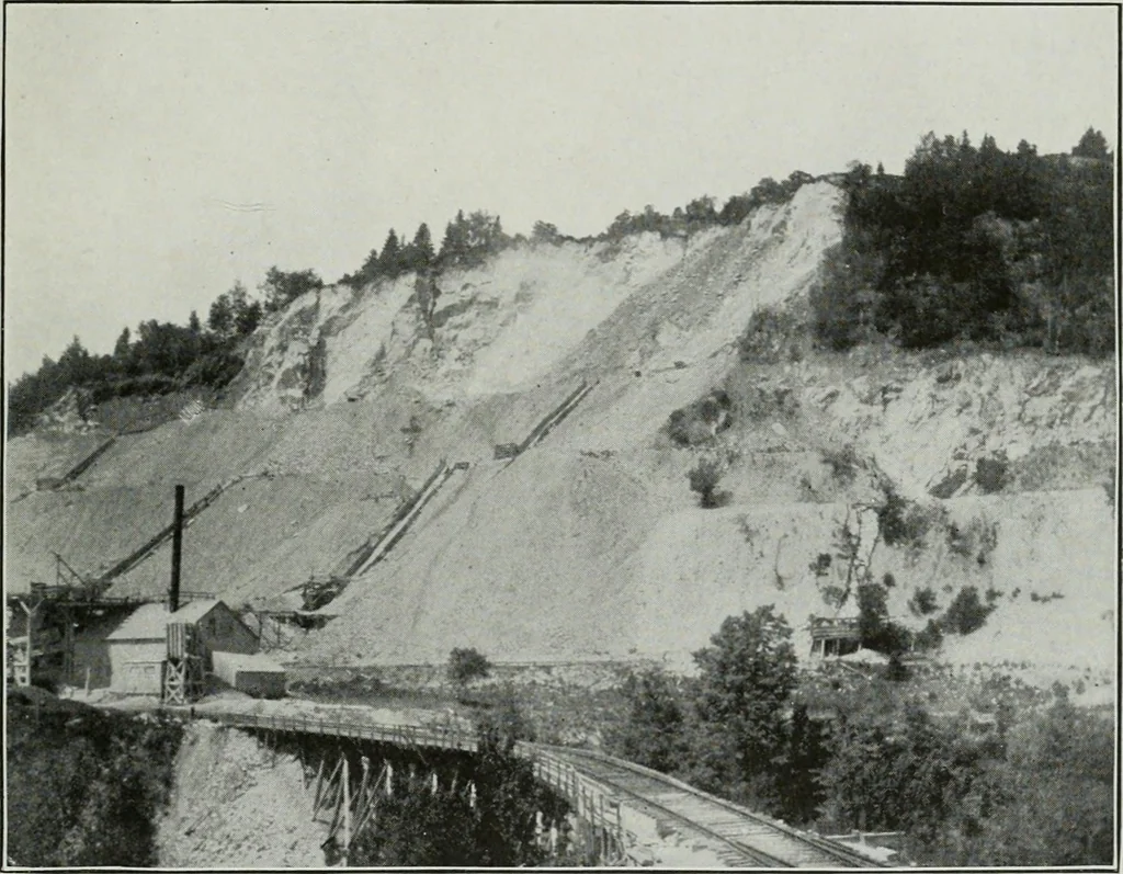 An illustration from ... Report on the building and ornamental stones of Canada, vol. I-V, 1912, leaf 276