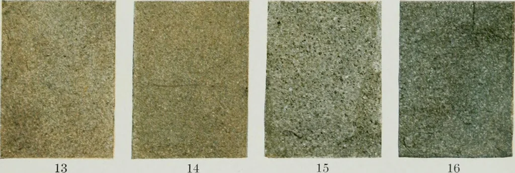 An illustration from ... Report on the building and ornamental stones of Canada, vol. I-V, 1912, leaf 318