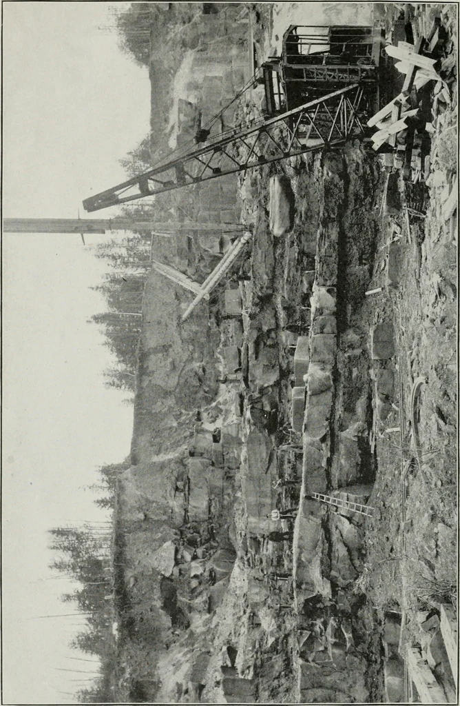 An illustration from ... Report on the building and ornamental stones of Canada, vol. I-V, 1912, leaf 7