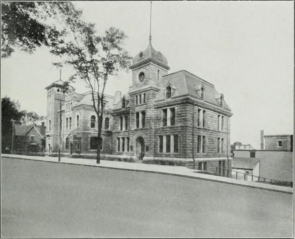 An illustration from ... Report on the building and ornamental stones of Canada, vol. I-V, 1912, leaf 116