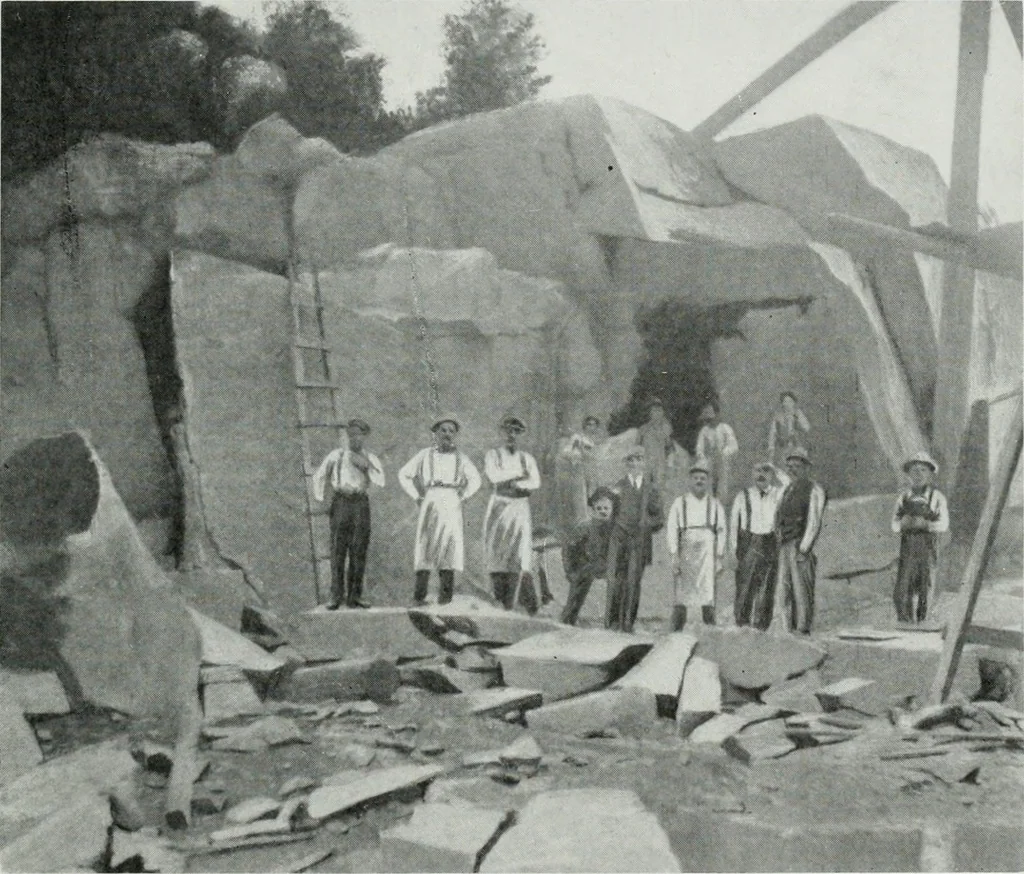 An illustration from ... Report on the building and ornamental stones of Canada, vol. I-V, 1912, leaf 194