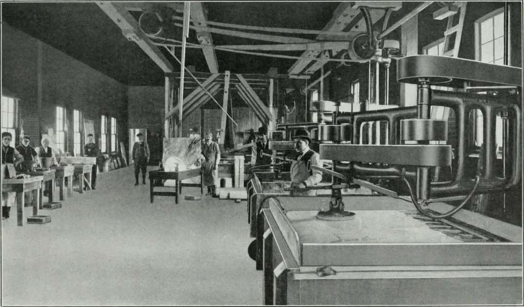 An illustration from ... Report on the building and ornamental stones of Canada, vol. I-V, 1912, leaf 304