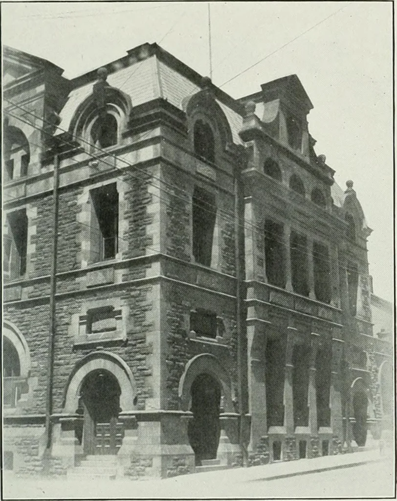 An illustration from Report on the building and ornamental stones of Canada, 1912, leaf 130