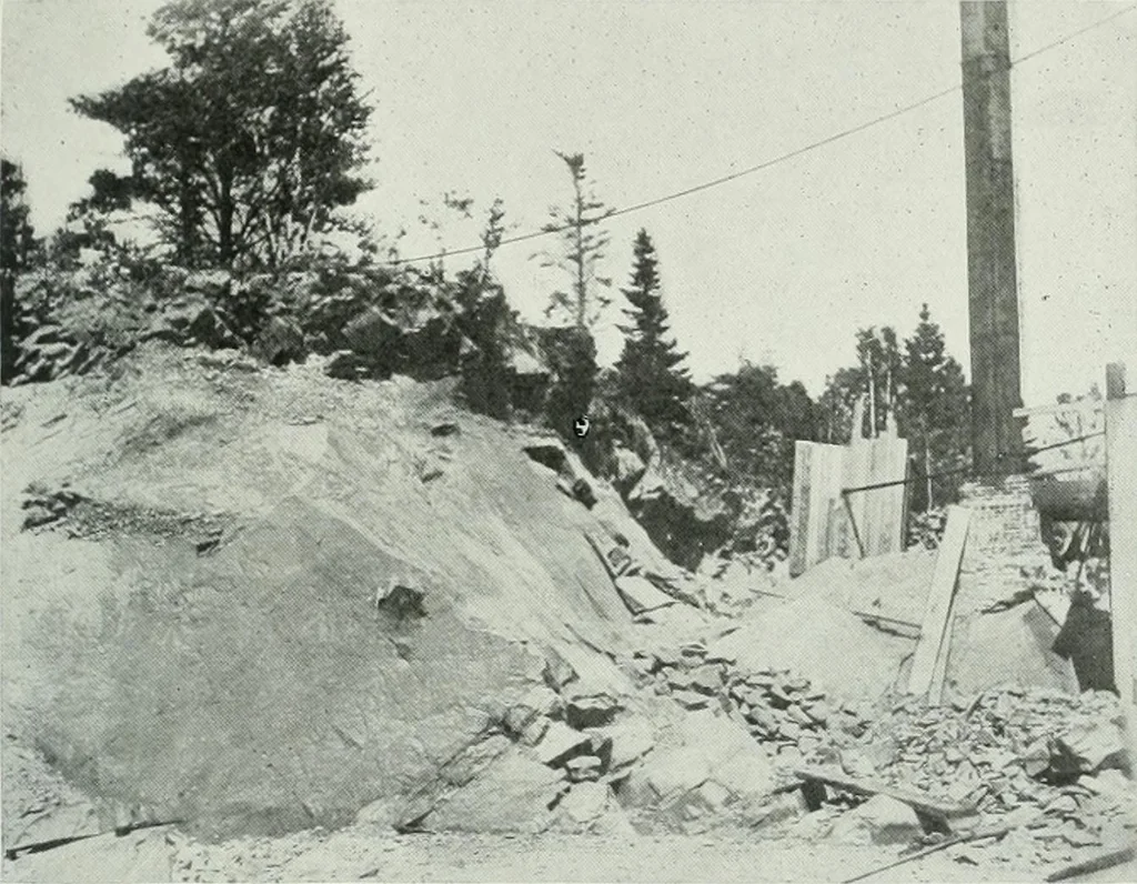 An illustration from Report on the building and ornamental stones of Canada, 1912, leaf 132