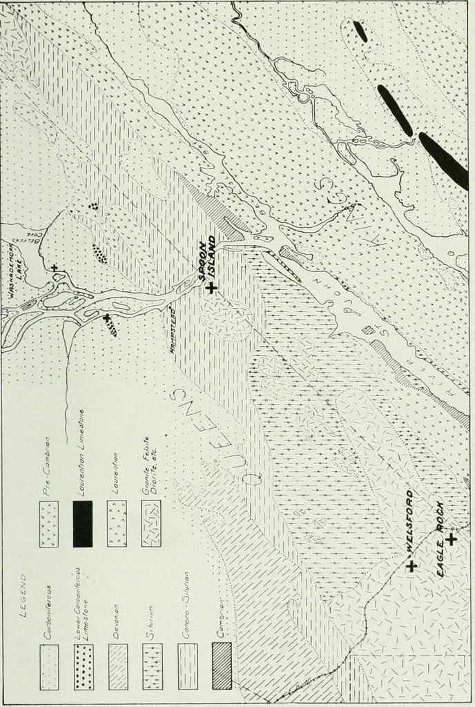 An illustration from Report on the building and ornamental stones of Canada, 1912, leaf 186