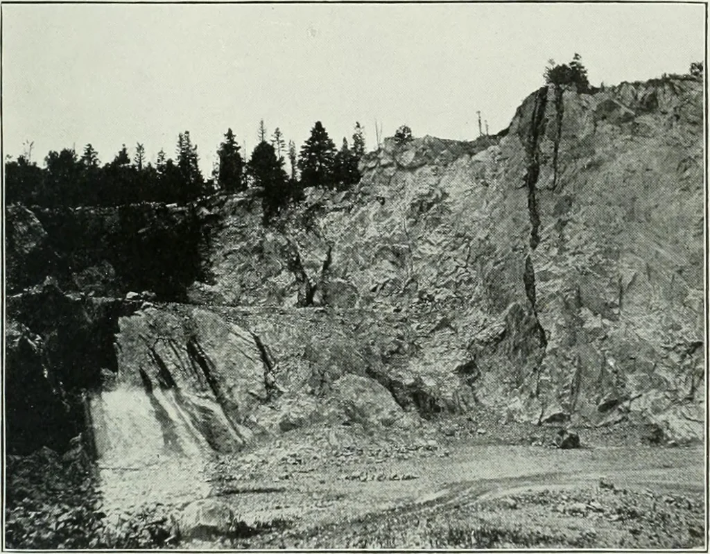 An illustration from Report on the building and ornamental stones of Canada, 1912, leaf 258
