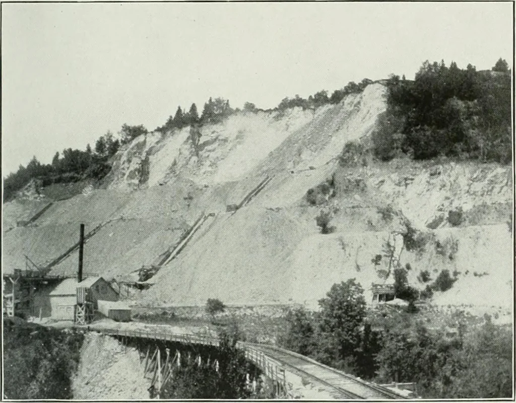 An illustration from Report on the building and ornamental stones of Canada, 1912, leaf 278