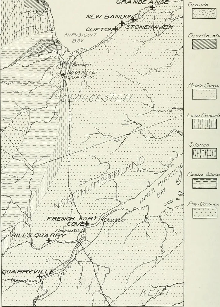 An illustration from Report on the building and ornamental stones of Canada, 1912, leaf 47