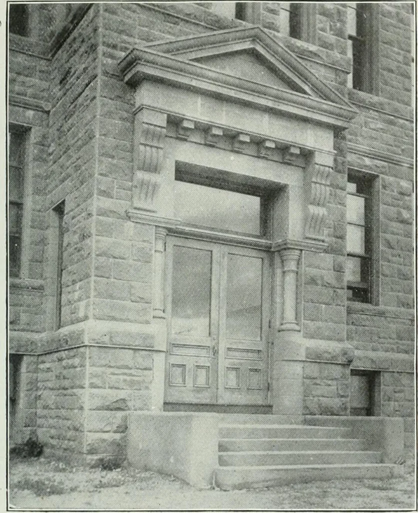 An illustration from Report on the building and ornamental stones of Canada, 1912, leaf 60
