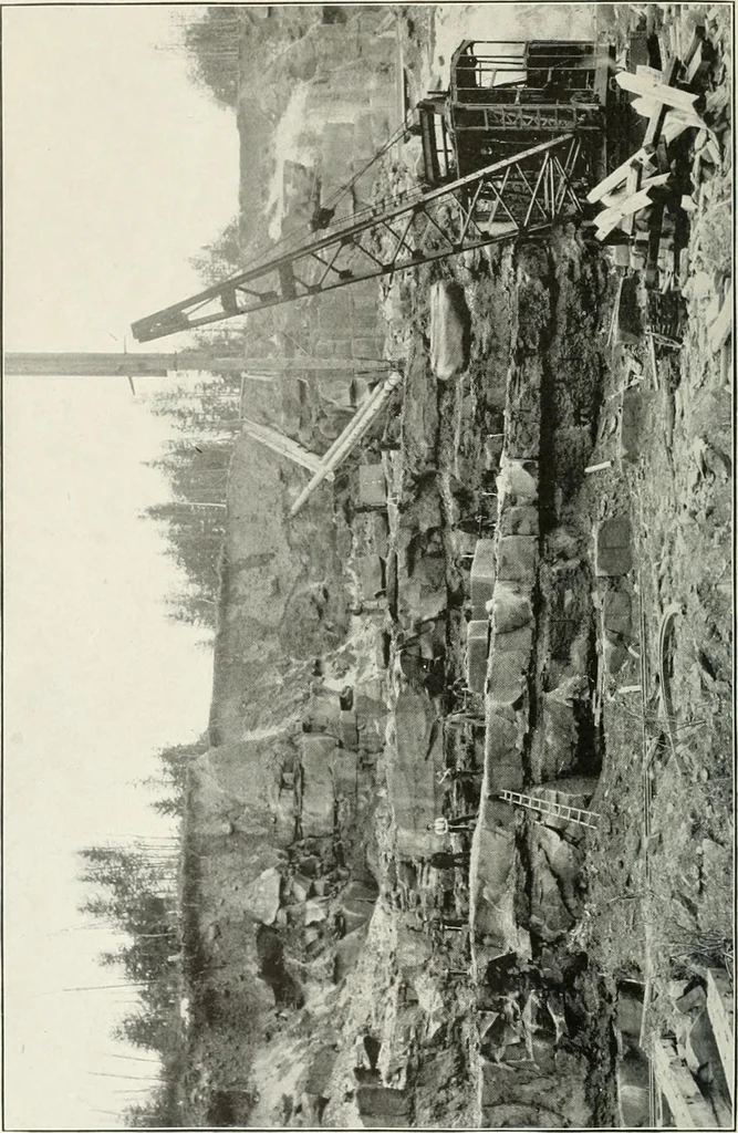 An illustration from Report on the building and ornamental stones of Canada, 1912, leaf 7
