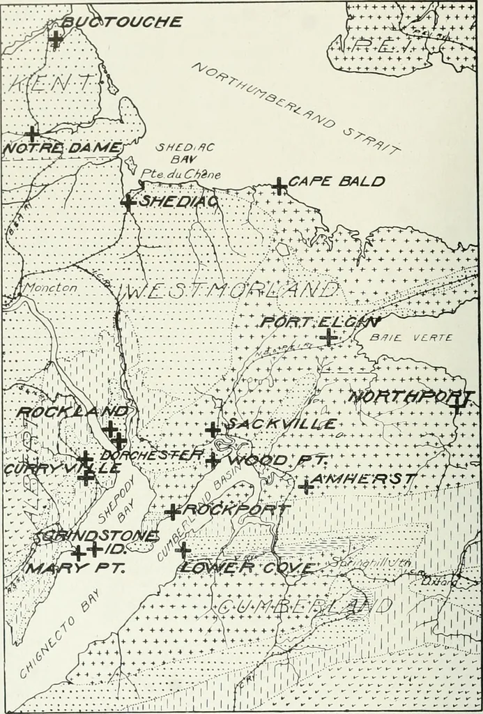 An illustration from Report on the building and ornamental stones of Canada, 1912, leaf 73