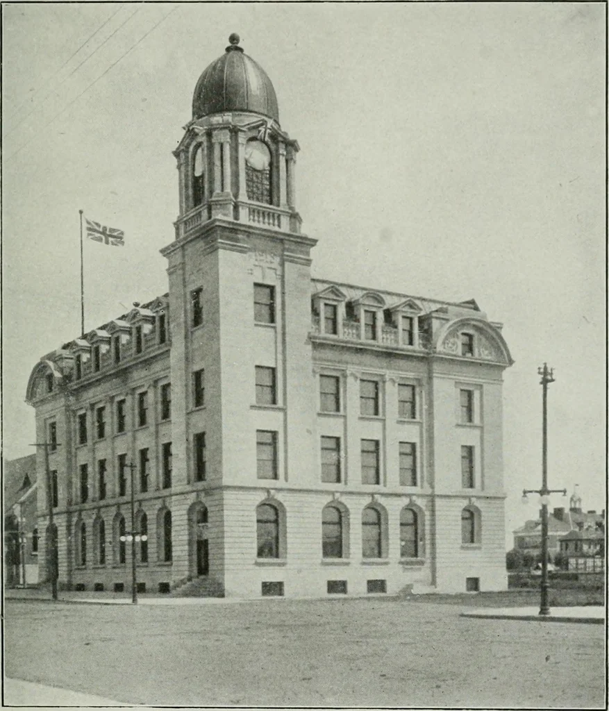 An illustration from Report on the building and ornamental stones of Canada, 1912, leaf 112