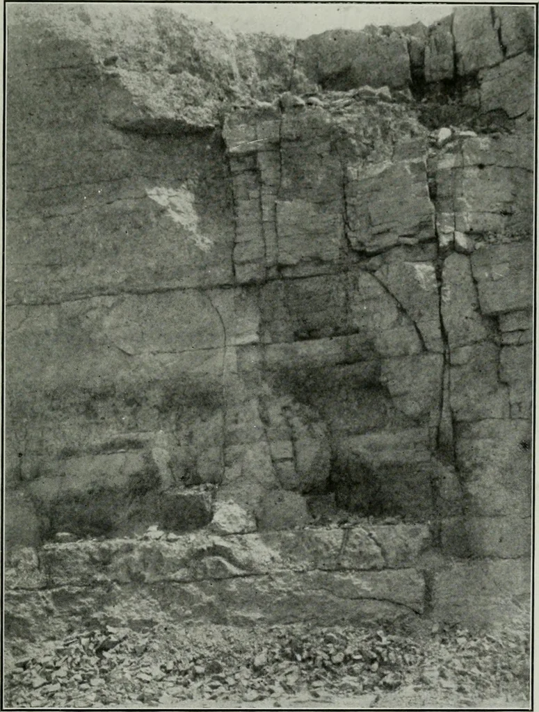 An illustration from Report on the building and ornamental stones of Canada, 1912, leaf 118