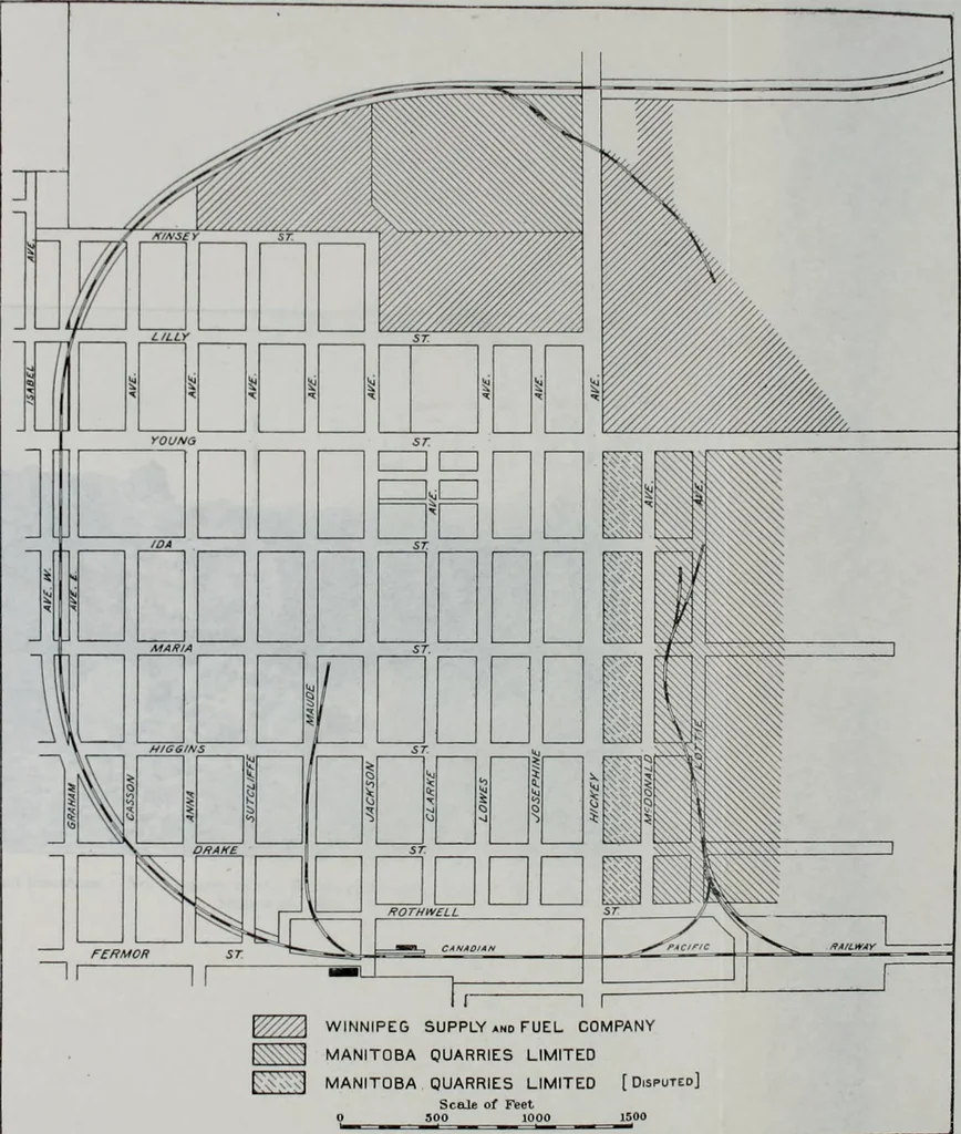 An illustration from Report on the building and ornamental stones of Canada, 1912, leaf 133