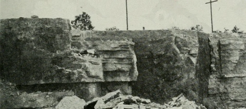 An illustration from Report on the building and ornamental stones of Canada, 1912, leaf 134