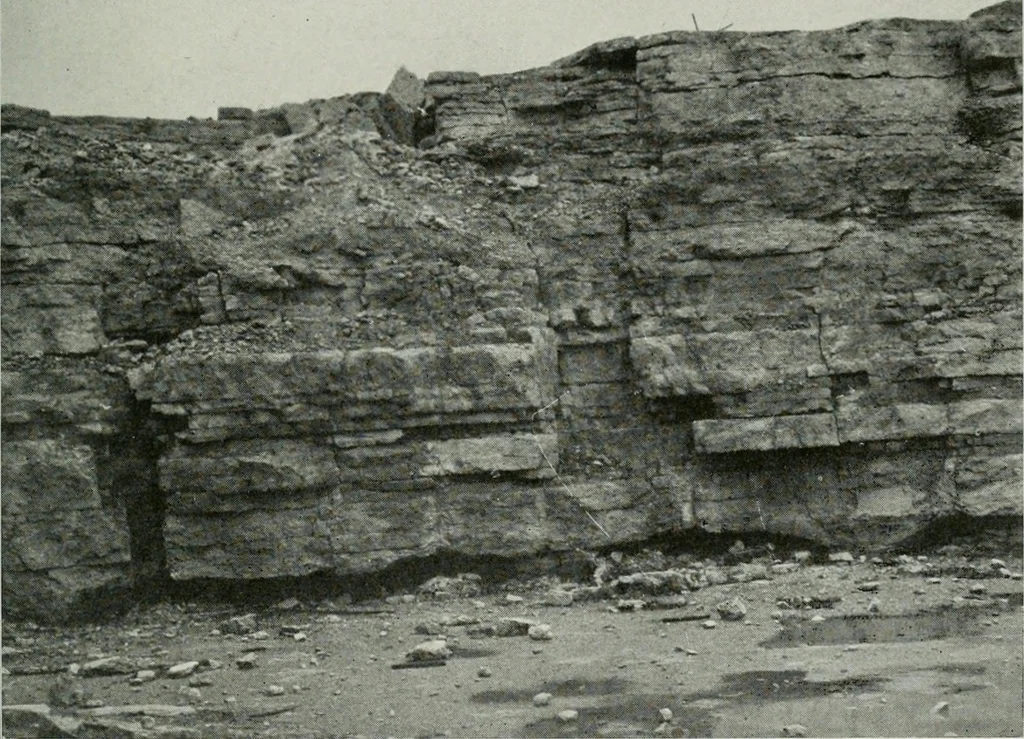 An illustration from Report on the building and ornamental stones of Canada, 1912, leaf 144