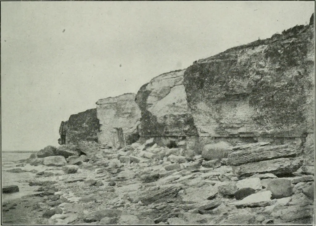 An illustration from Report on the building and ornamental stones of Canada, 1912, leaf 206