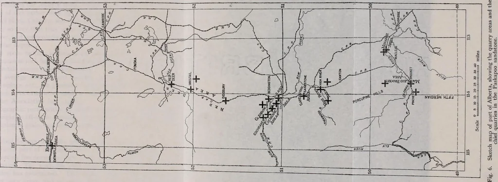 An illustration from Report on the building and ornamental stones of Canada, 1912, leaf 283
