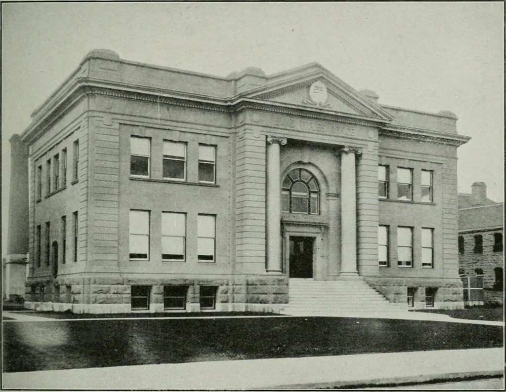 An illustration from Report on the building and ornamental stones of Canada, 1912, leaf 328