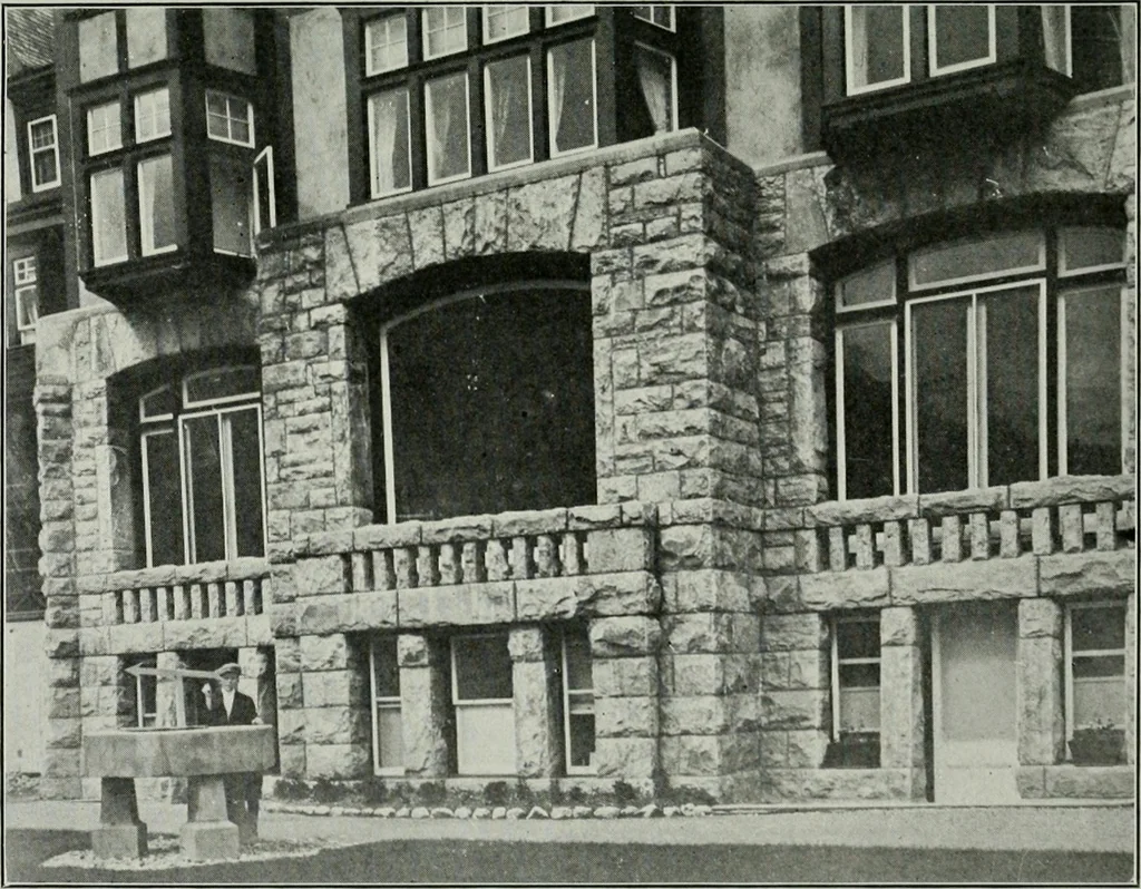 An illustration from Report on the building and ornamental stones of Canada, 1912, leaf 392