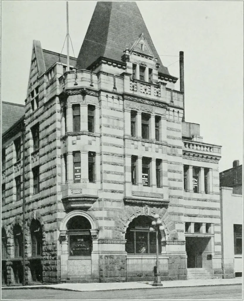 An illustration from Report on the building and ornamental stones of Canada, 1912, leaf 143
