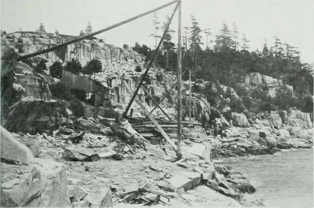 An illustration from Report on the building and ornamental stones of Canada, 1912, leaf 147