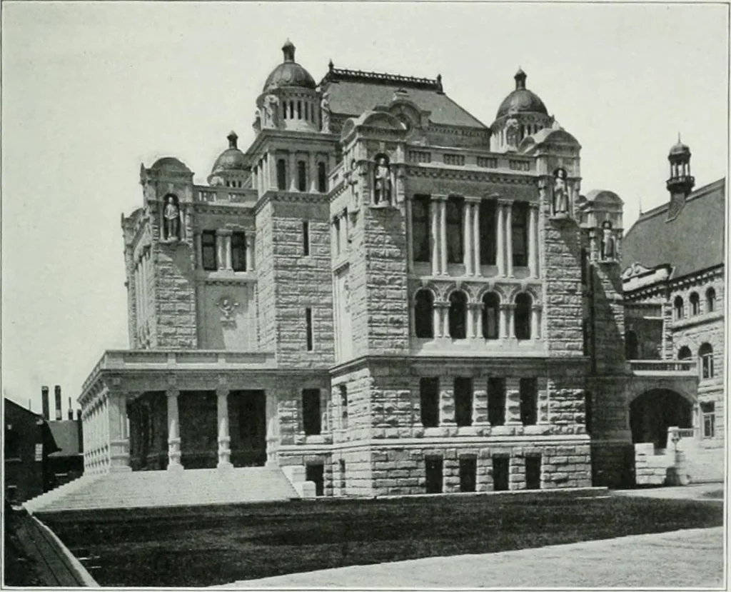 An illustration from Report on the building and ornamental stones of Canada, 1912, leaf 295