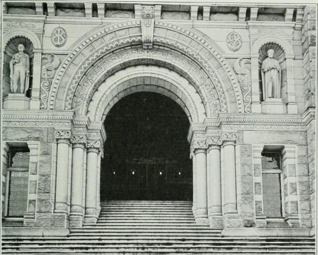 An illustration from Report on the building and ornamental stones of Canada, 1912, leaf 297