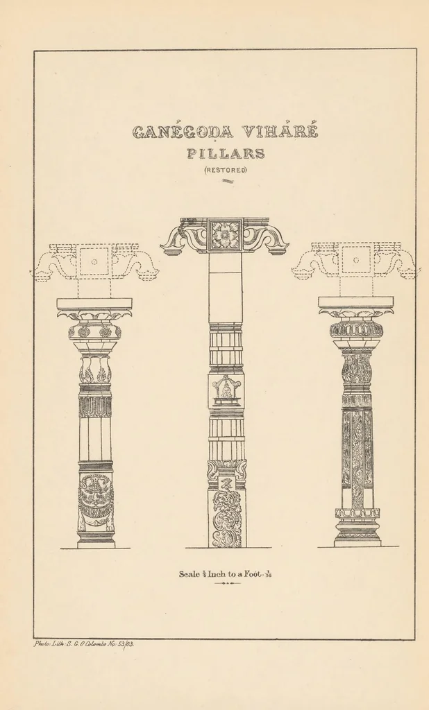 An illustration from Report on the Kẹ́galla district .., 1892, leaf 55
