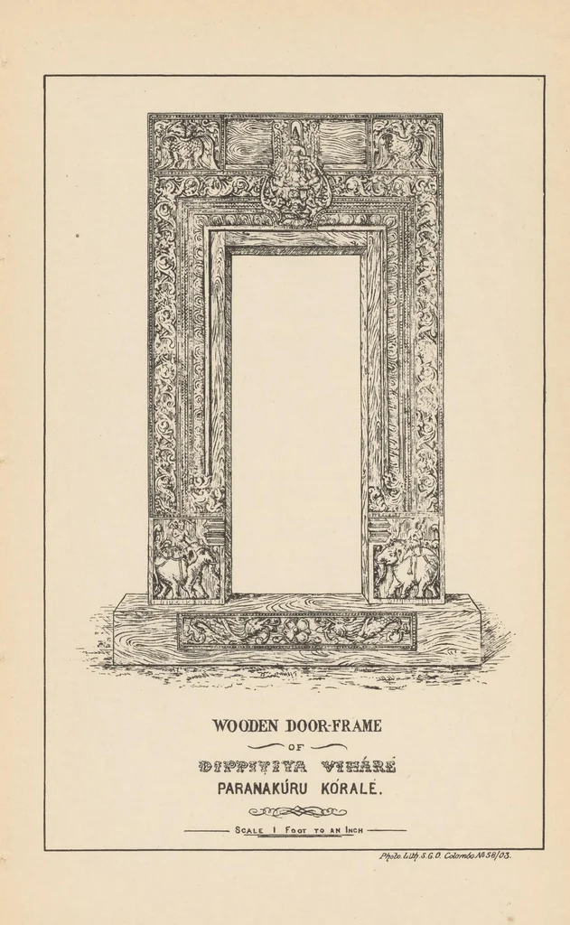 An illustration from Report on the Kẹ́galla district .., 1892, leaf 91