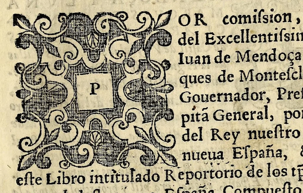 An illustration from Reportorio: de los tiempos, y historia natural desta Nueua Espana., 1606, leaf 15