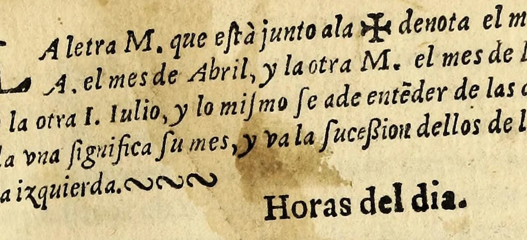 An illustration from Reportorio: de los tiempos, y historia natural desta Nueua Espana., 1606, leaf 73
