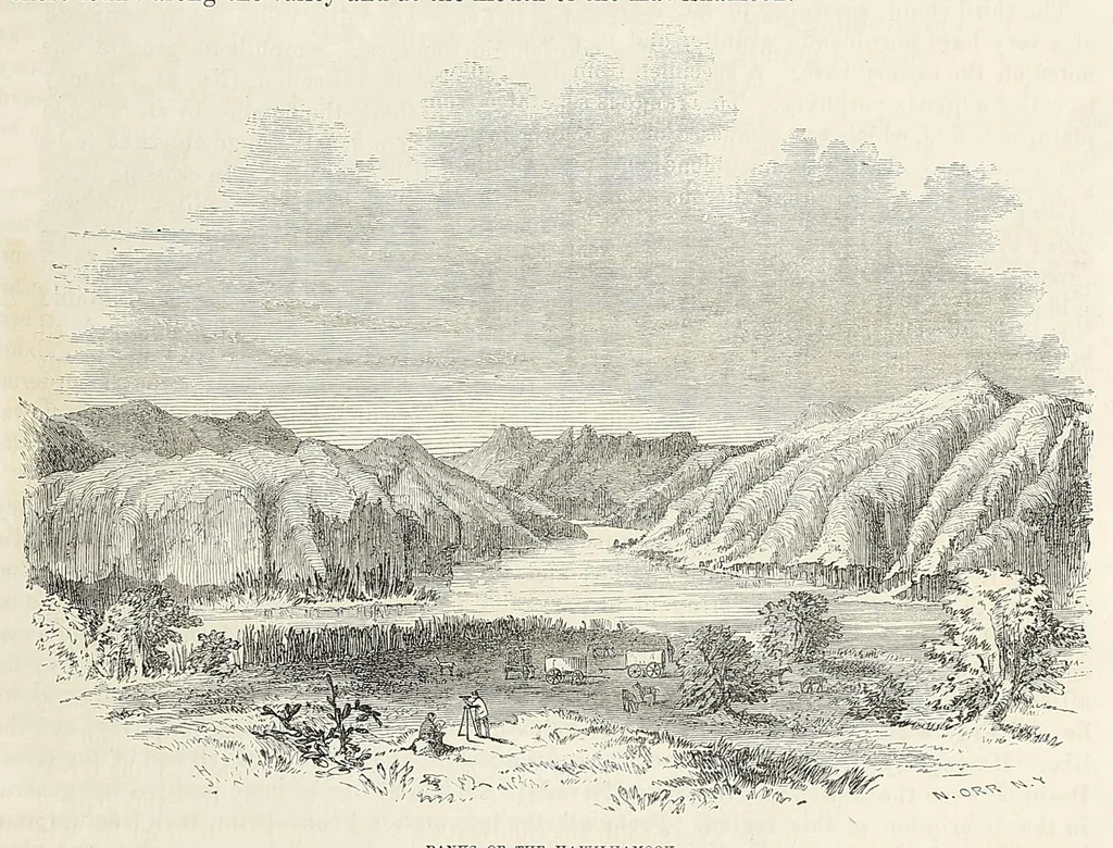 An illustration from Reports of explorations and surveys, to ascertain the most practicable and economical route for a railroad from the Mississippi River to the Pacific Ocean, 1855, leaf 571