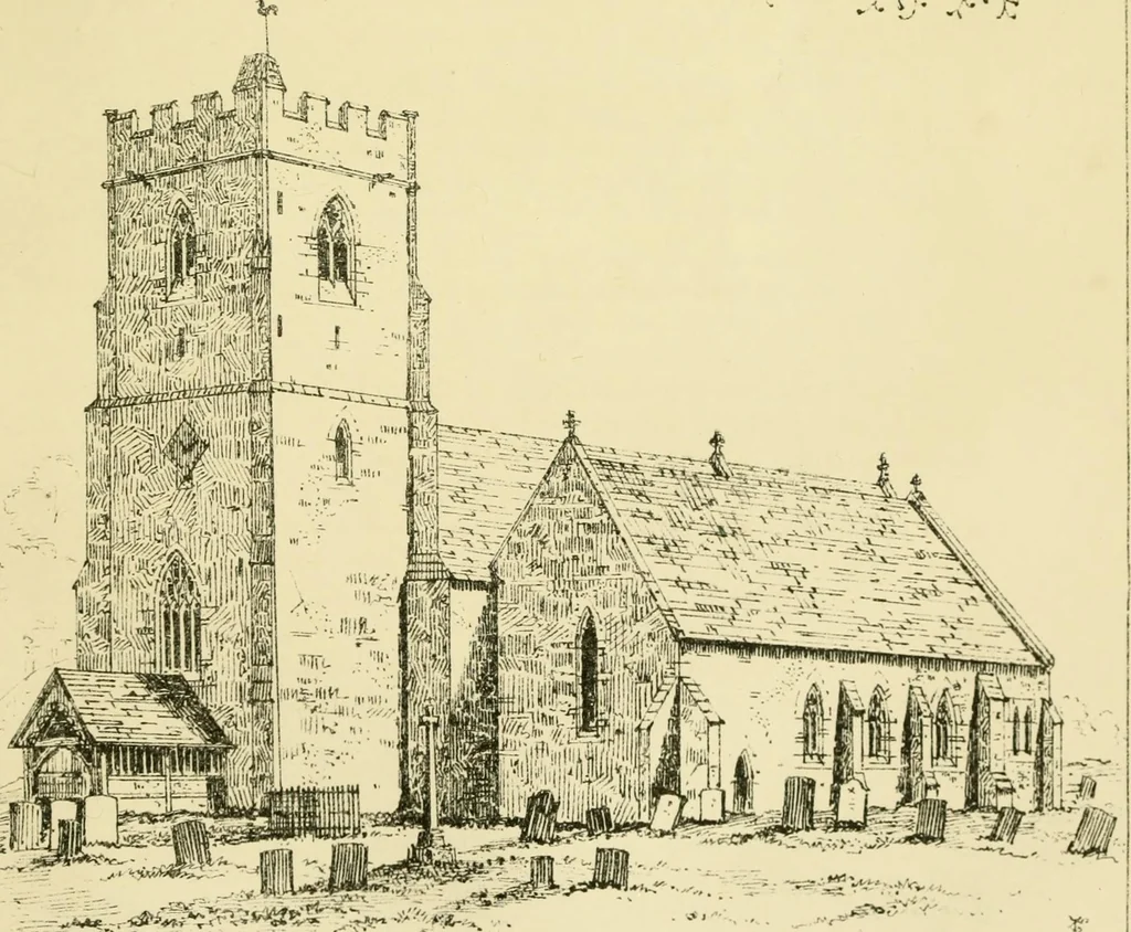 An illustration from Reports and papers of the architectural and archaeological societies of the counties of Lincoln and Northampton, 1856, leaf 92