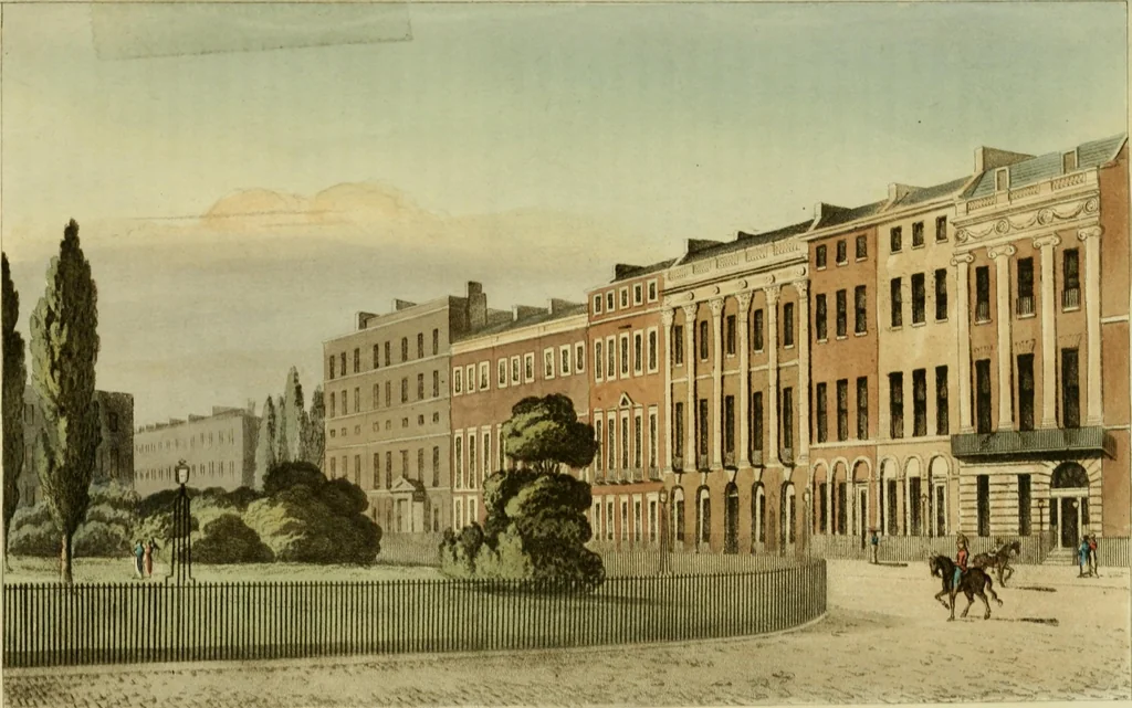 An illustration from The Repository of arts, literature, commerce, manufactures, fashions and politics, 1809, leaf 127