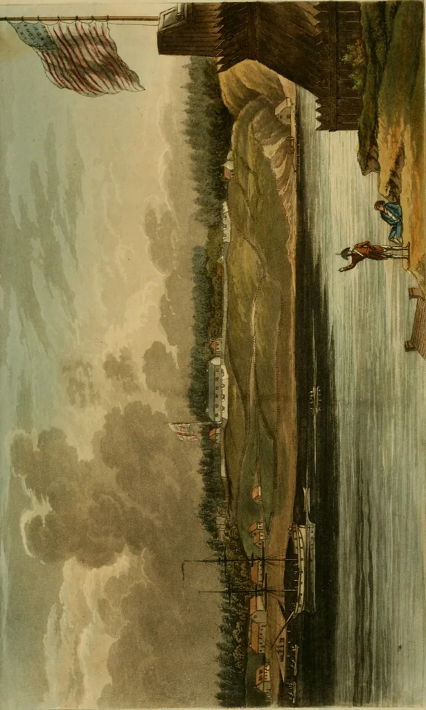 An illustration from The Repository of arts, literature, commerce, manufactures, fashions and politics, 1809, leaf 258