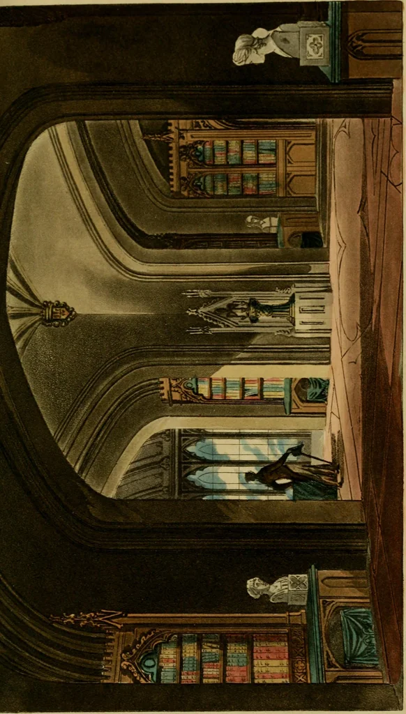 An illustration from The Repository of arts, literature, commerce, manufactures, fashions and politics, 1809, leaf 52