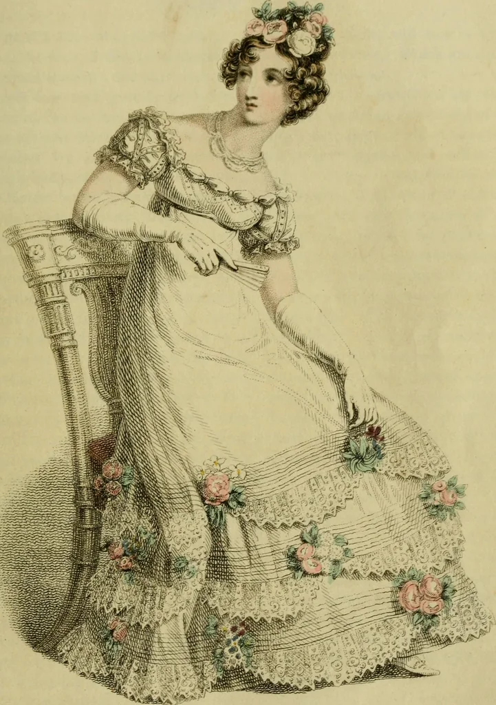 An illustration from The Repository of arts, literature, commerce, manufactures, fashions and politics, 1809, leaf 136