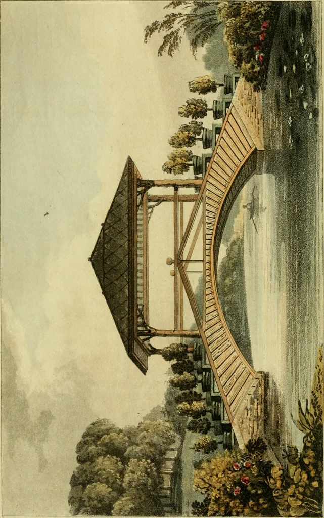 An illustration from The Repository of arts, literature, commerce, manufactures, fashions and politics, 1809, leaf 239