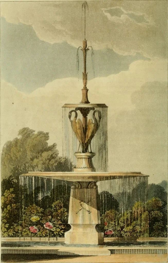 An illustration from The Repository of arts, literature, commerce, manufactures, fashions and politics, 1809, leaf 391