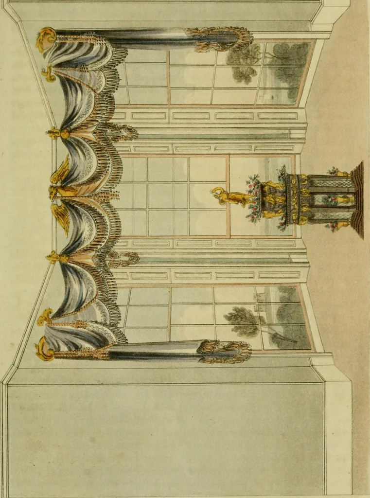 An illustration from The Repository of arts, literature, commerce, manufactures, fashions and politics, 1809, leaf 76
