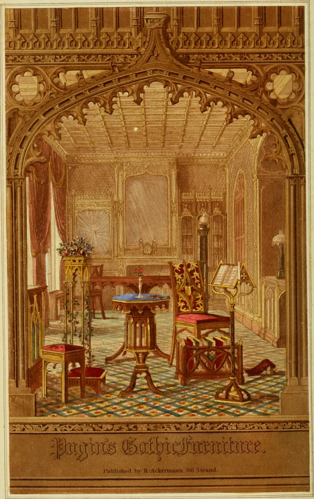 An illustration from The Repository of arts, literature, commerce, manufactures, fashions and politics, 1809, leaf 305