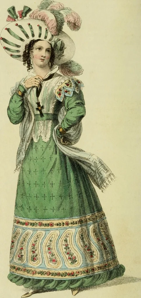 An illustration from The Repository of arts, literature, commerce, manufactures, fashions and politics, 1809, leaf 69