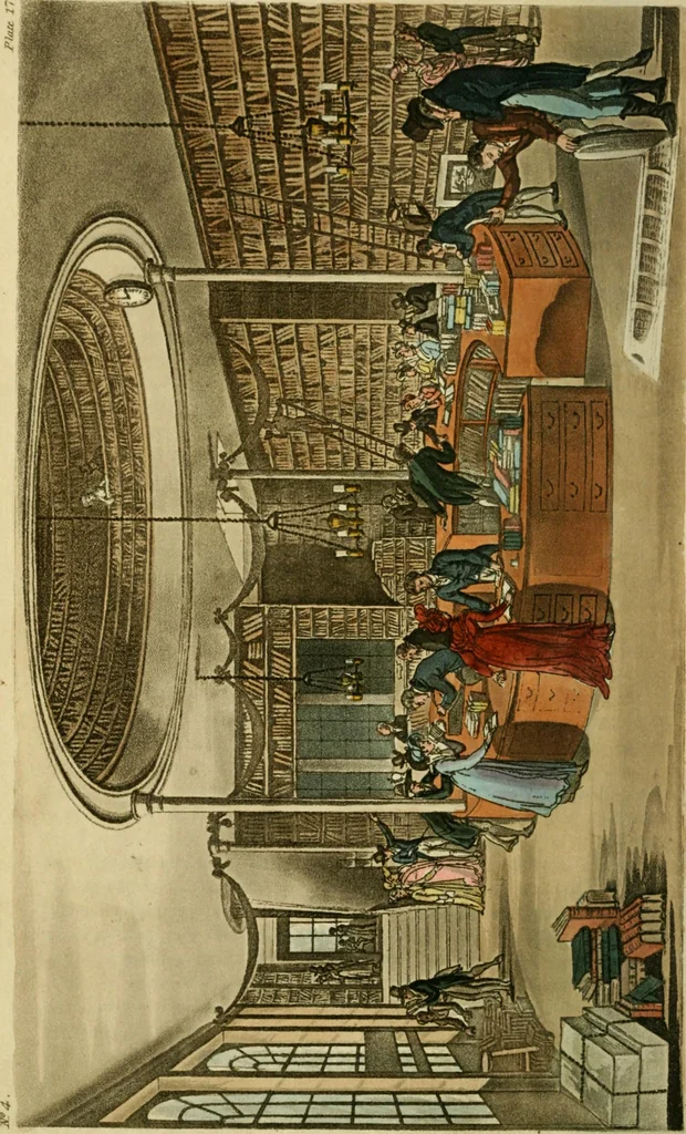 An illustration from The Repository of arts, literature, commerce, manufactures, fashions and politics, 1809, leaf 315