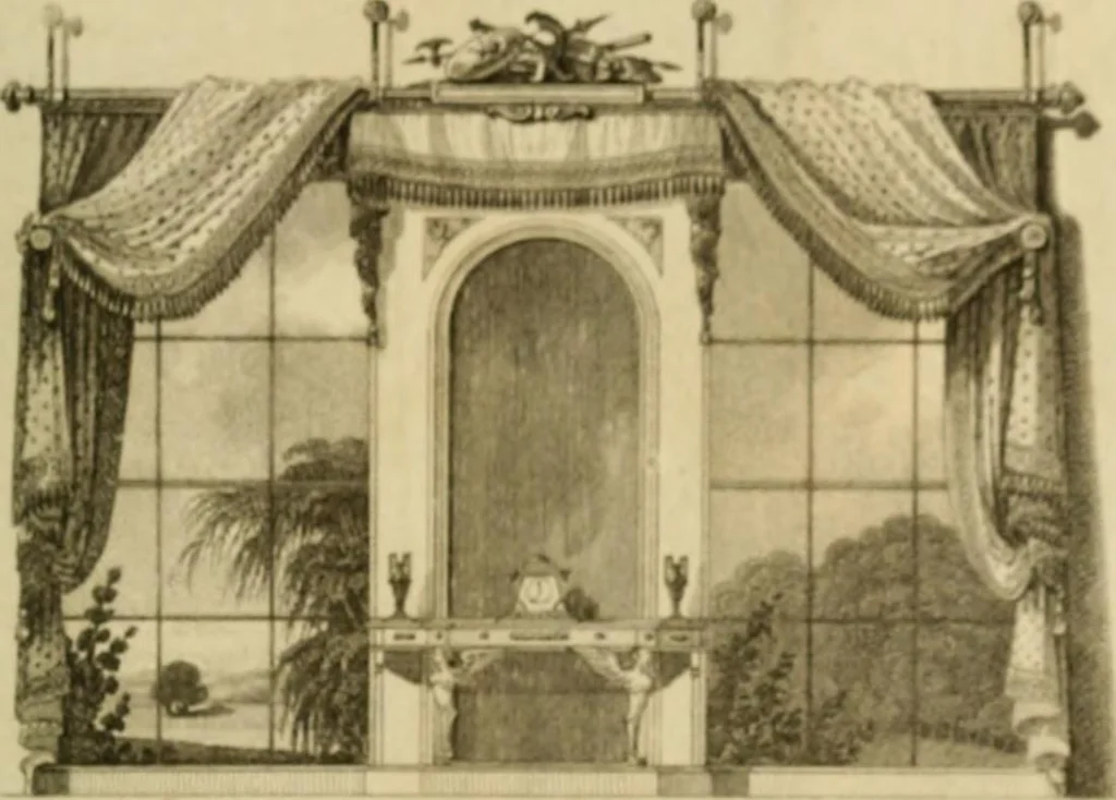 An illustration from The Repository of arts, literature, commerce, manufactures, fashions and politics, 1809, leaf 424